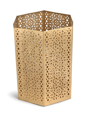 Lantern - Antique Gold Finish - L