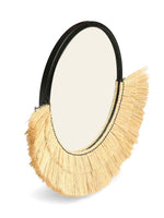 Mirror - Round Decorative Crafted With Natural Sea Grass