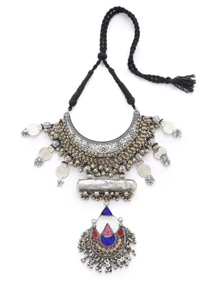 Choker - Afghani With Glass Detail Pendant
