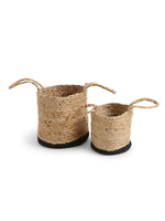 Multi-Utility Jute basket with Black Bottom