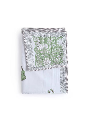 Baby Dohar - Rabbit Hand Print