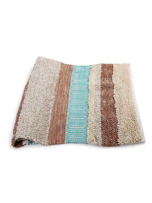 Handwoven Multicolor Tufted Rug