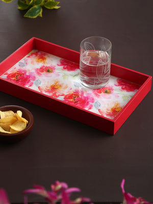 Tray - Flower Design