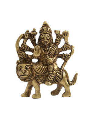 Brass Statue - Durga Devi