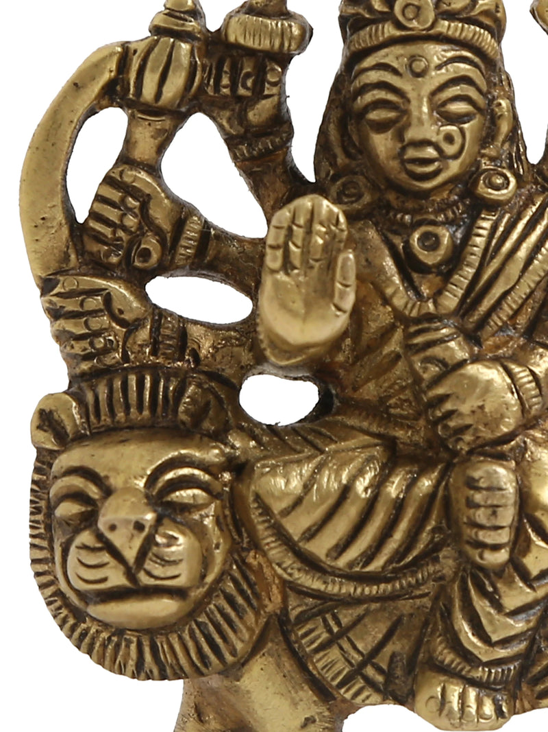 Brass Statue - Durga Devi