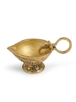 Brass Elephant Trunk Diya