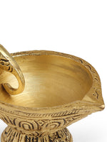 Brass Elephant Trunk Diya