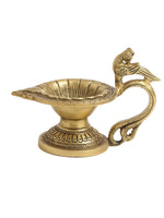 Diya - Brass Bird