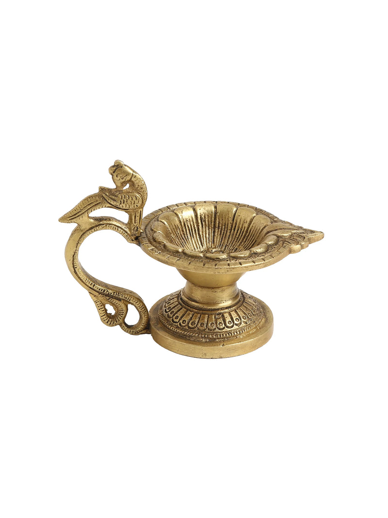 Diya - Brass Bird