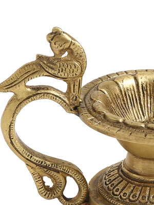 Diya - Brass Bird