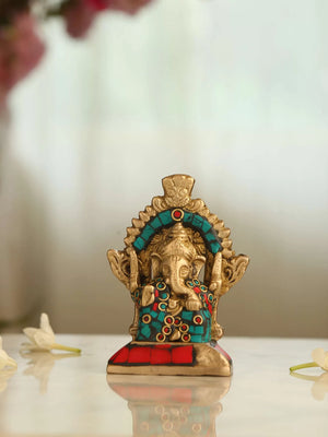 Ganesha In Stone Work