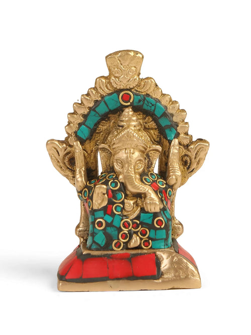 Ganesha In Stone Work