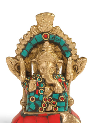 Ganesha In Stone Work