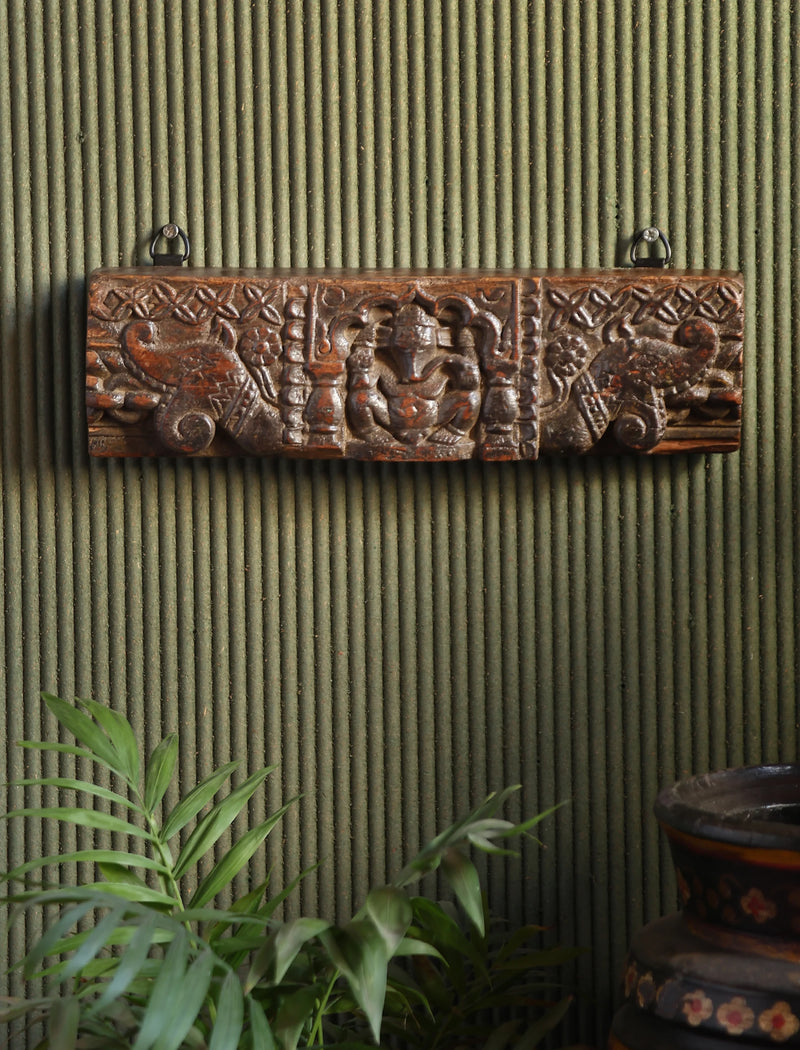 Antiquity Rustica Collective - Wooden Carving Panel