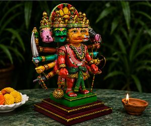 Panchmukhi Hanuman -Single piece