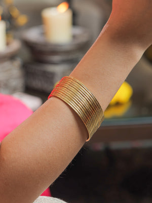 Lisa Brass plated bangles