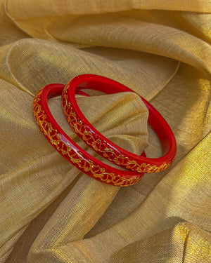 Rajshree Shakha Pola bangles