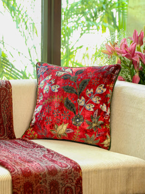 Digital Jungle Printed - Cotton Viscose Cushion