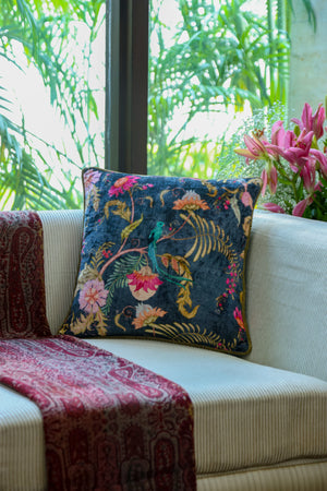 Digital Jungle Printed - Cotton Viscose Cushion