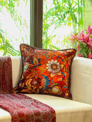 Digital Jungle Printed - Cotton Viscose Cushion