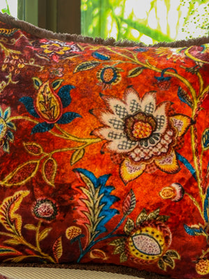 Digital Jungle Printed - Cotton Viscose Cushion