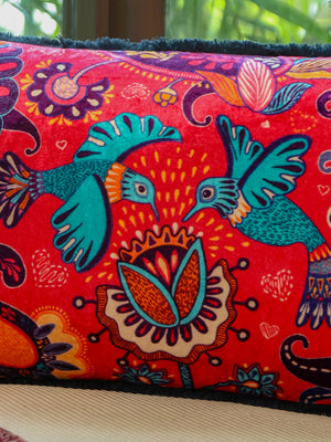 Digital Jungle Printed - Cotton Viscose Cushion