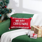 Red “Merry Christmas” Cushion Cover