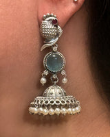 Pankhuri Peacock design Jhumka