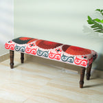 Suzzani Printed Bench