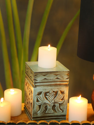 Antique finish Wooden Block