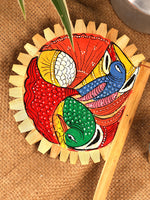 Hand Fan With Hand Painting