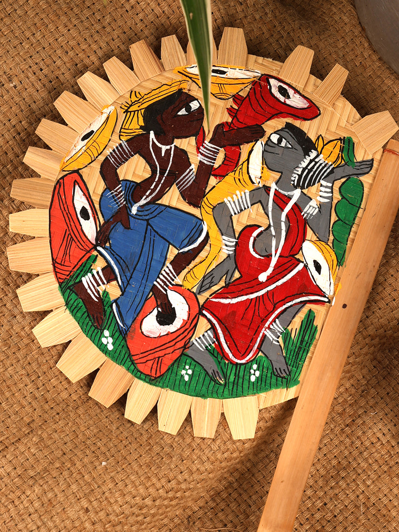 Hand Fan With Hand Painting