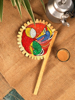 Hand Fan With Hand Painting