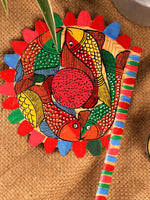 Hand Fan With Hand Painting