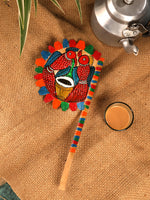 Hand Fan With Hand Painting