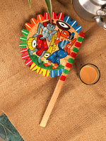 Hand Fan With Hand Painting