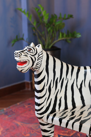 Wooden Tiger Chair Painted (Baby Chair)