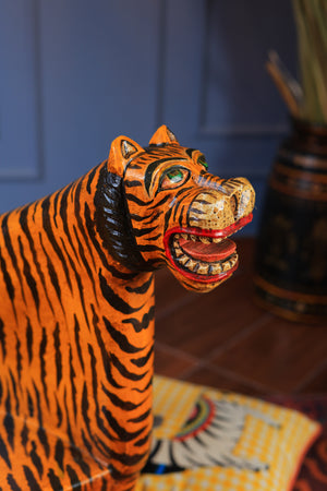 Wooden Tiger Chair Painted (Baby Chair)