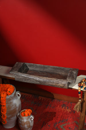 Planters assorted wooden rustic