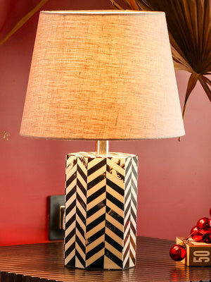 CelestialShine Table Lamp - Bone
