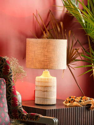 CelestialShine Table Lamp - Wooden