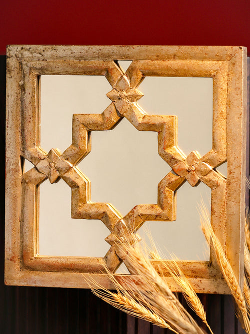 Carved Frames - Moroccan Fusion in Silver Foil Majesty