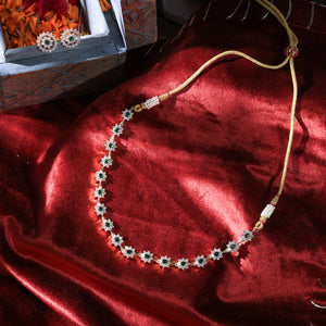 Ansh Flower design necklace set