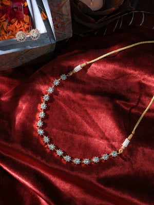 Ansh Flower design necklace set