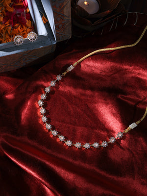 Ansh Flower design necklace set