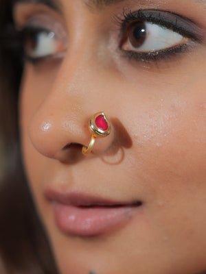 Sara Clipon Nose Pin