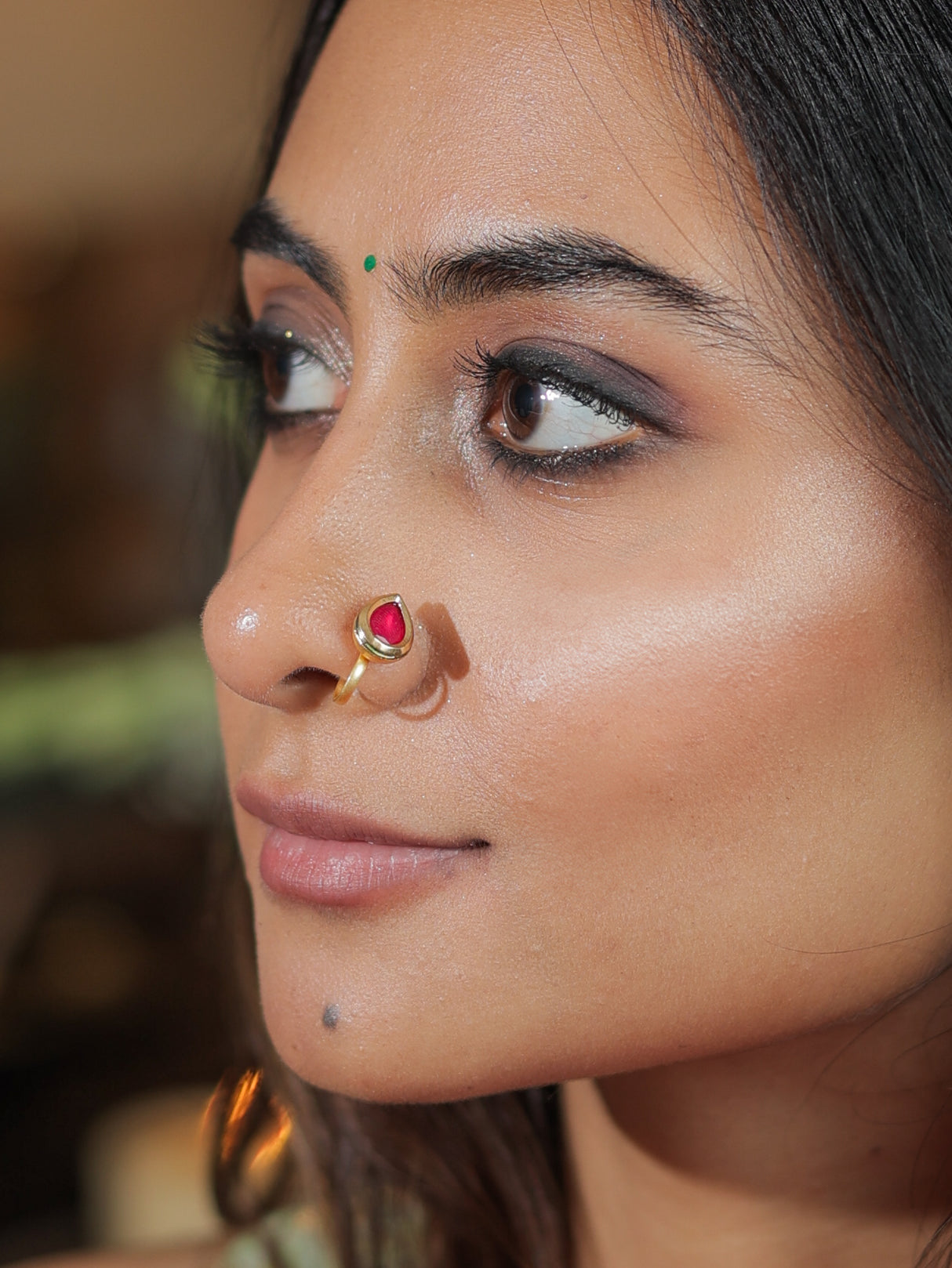 Sara Clipon Nose Pin