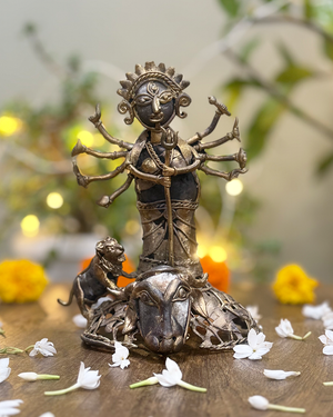 Maa Kali-Dhokra Art