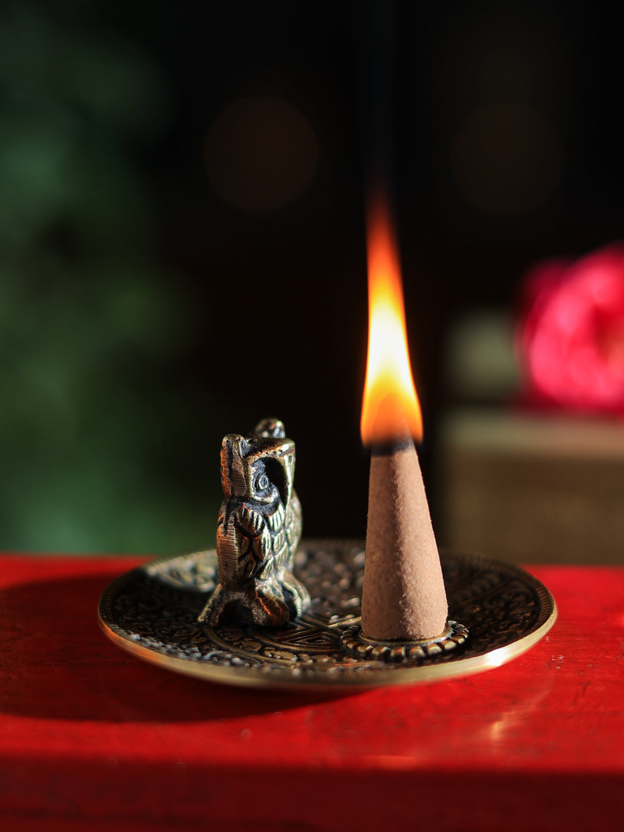 Divine Owl Incense Holder