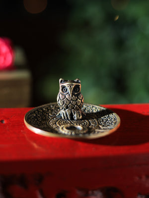 Divine Owl Incense Holder